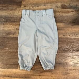 Champro Youth Gray Baseball Softball Knicker Pants Size M Kids Activewear